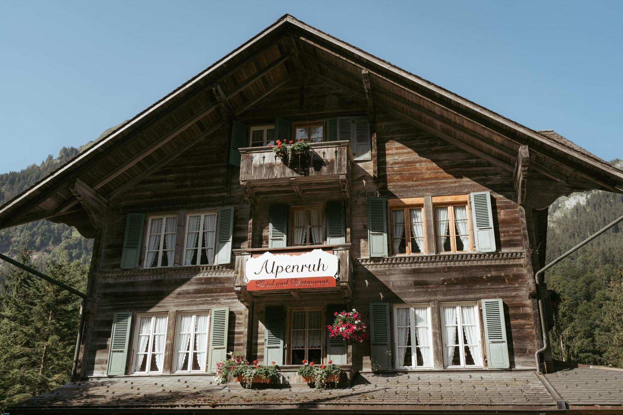 Alpenruh Kiental Hotel Kültér fotó